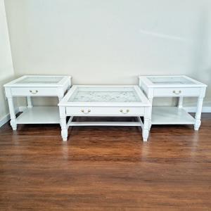Coffee Table and 2 Side Table Set