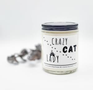 Crazy Cat Lady - Coconut Soy Candle