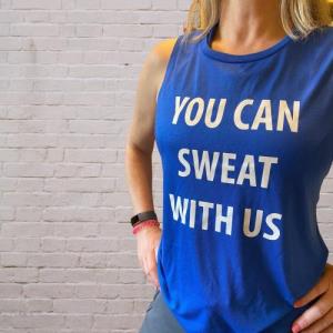 YOU CAN SWEAT WITH US | TANK TOP