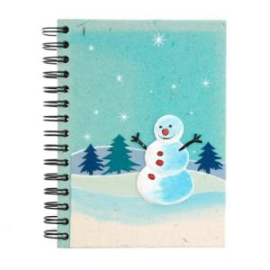 Mr. Ellie Pooh Christmas Journal - Snowman