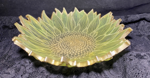 Sunflower Resin Bowl