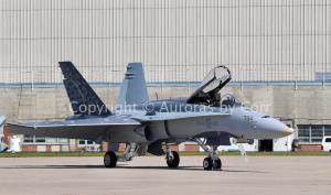 F-18 2022 Demo Jet on Tarmac - Photographic Print - Matted