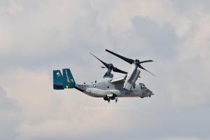 V-22 Osprey in Flight - Photographic Print - Matted
