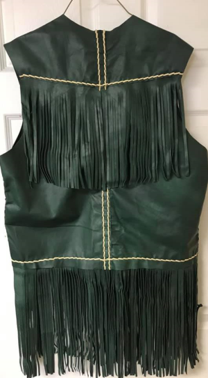 Fringe Leather Vest