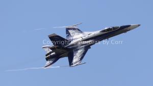Norad 60th Anniversary CF-18 Demo Jet in Flight - Photographic Print - Matted