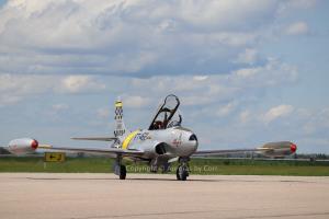 T-33 Ace Maker II (US Airforce) on Tarmac - Photographic Print