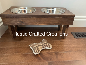 Raised Dog Dishes - Medium