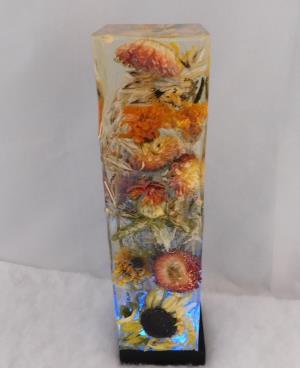 Decorative Resin Night Lamp-Floral