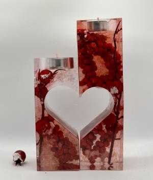 Winter Berry Tea Light Holder