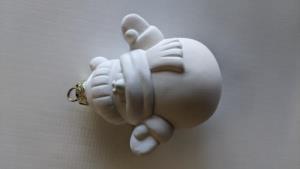 3D snowman ornament
