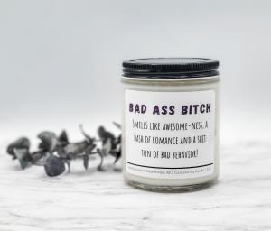 Bad Ass Bitch - Coconut Soy Candle