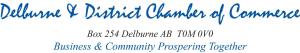 Logo for Delburne and District Chamber of Commerce